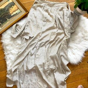 Heart-Print Maxi Skirt!